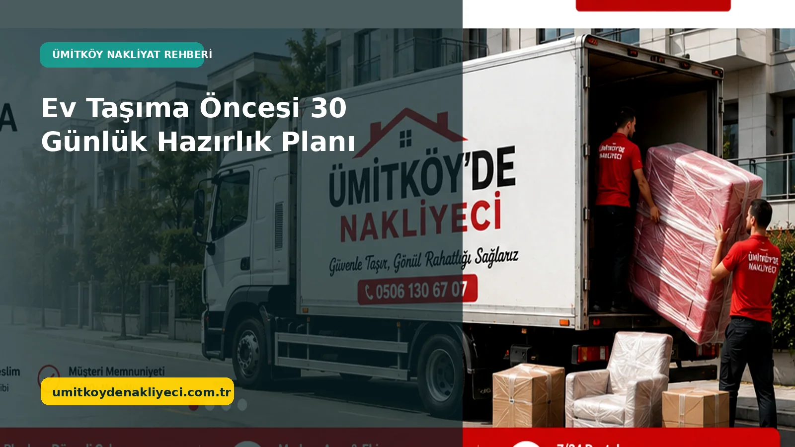 Ev Tasima Oncesi 30 Gunluk Plan - Ümitköy Nakliyeci