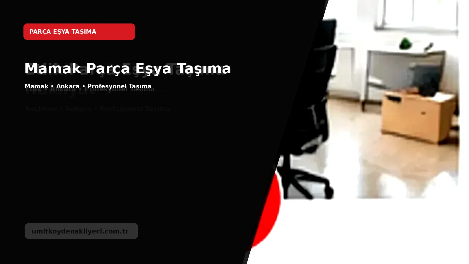 Mamak Parca Esya Tasima - Ümitköy Nakliyeci