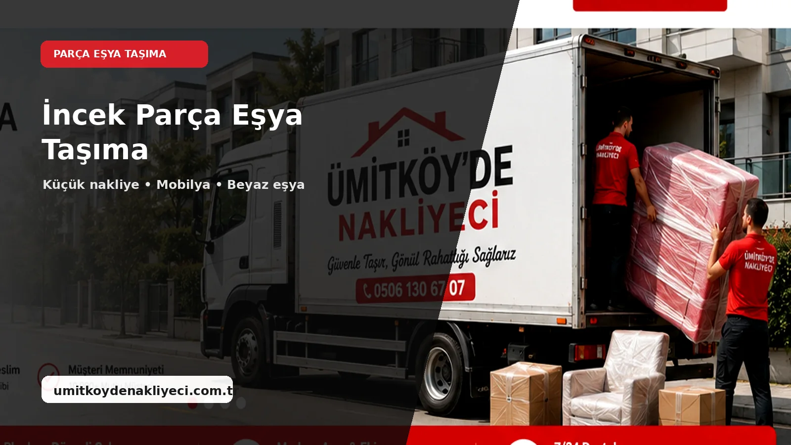 Incek Parca Esya Tasima Umitkoy - Ümitköy Nakliyeci